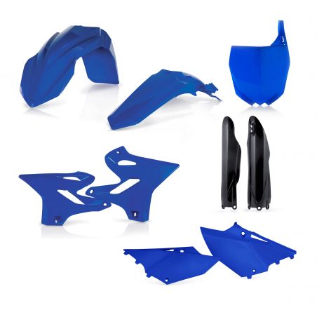 0017875.553.021 FULL PLASTIC KIT PER YAMAHA 553.021 - Replica 21 YAMAHA WR 125 2T 2015-2021 Acerbis