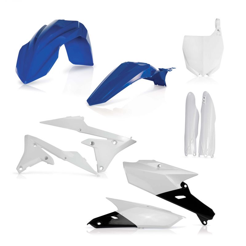 0017563.553.014 FULL PLASTIC KIT PER YAMAHA 553.014 - Replica 014 YAMAHA YZ 250 F 2014-2018 Acerbis