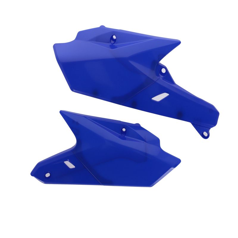 0017558.040 PORTANUMERO LATERALI 040 - Blu YAMAHA YZ 450 F 2014-2017 Acerbis