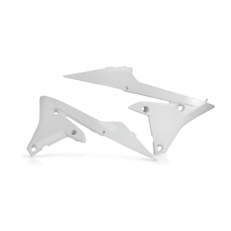 0017556.030 SPOILER RADIATORI 030 - Bianco YAMAHA YZ 250 F 2014-2017 Acerbis