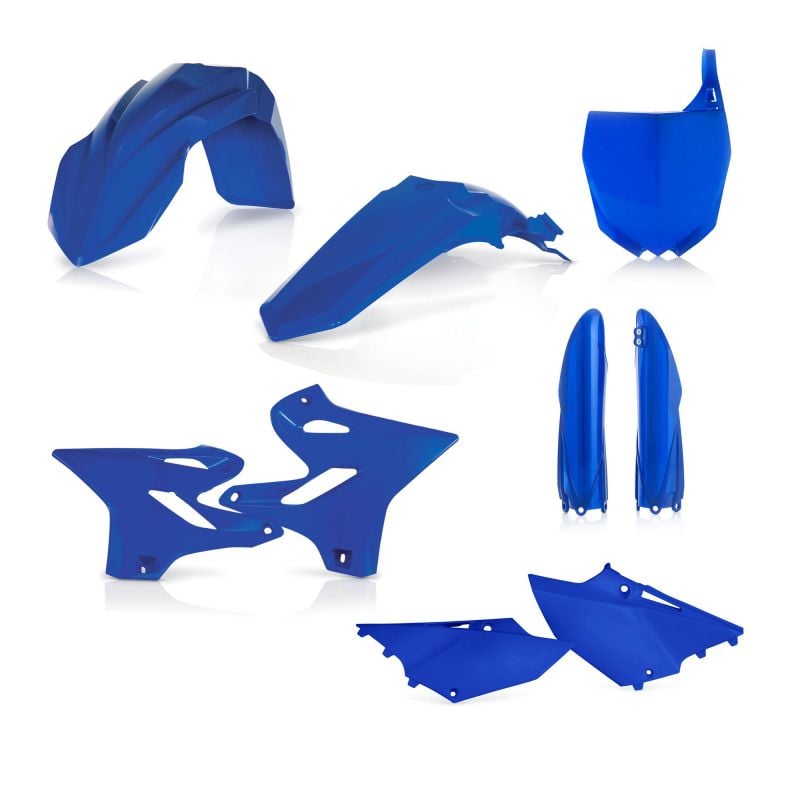 0017875.040 FULL PLASTIC KIT PER YAMAHA 040 - Blu YAMAHA YZ 125 2015-2021 Acerbis