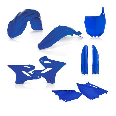 0017875.040 FULL PLASTIC KIT PER YAMAHA 040 - Blu YAMAHA YZ 250 2015-2021 Acerbis