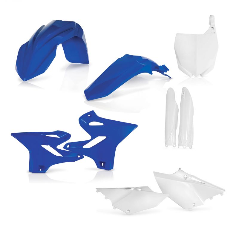 0017875.553 FULL PLASTIC KIT PER YAMAHA 553 - Originale YAMAHA YZ 125 2015-2021 Acerbis