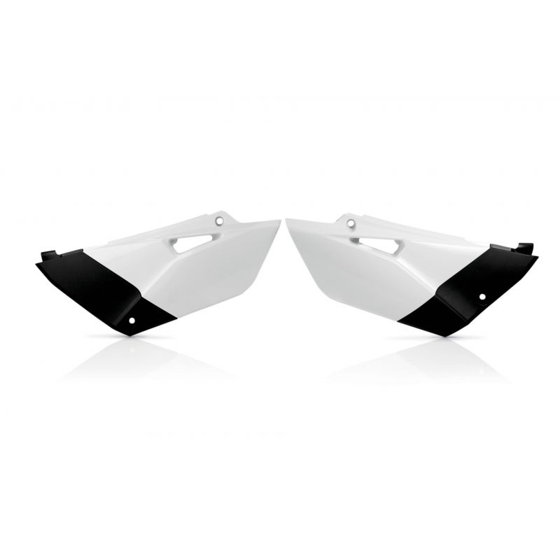 0017904.237 PORTANUMERO LATERALI 237 - Bianco/Nero YAMAHA YZ 85 2015-2021 Acerbis
