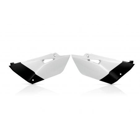 0017904.237 PORTANUMERO LATERALI 237 - Bianco/Nero YAMAHA YZ 85 2015-2021 Acerbis