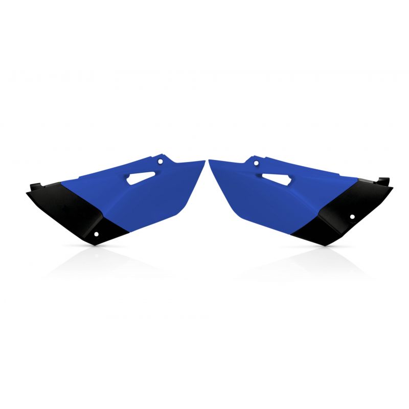 0017904.251 PORTANUMERO LATERALI 251 - Blu/Nero YAMAHA YZ 85 2015-2021 Acerbis