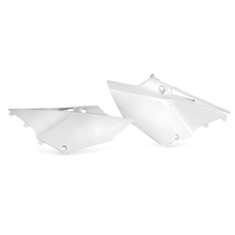 0017872.030 PORTANUMERO LATERALI 030 - Bianco YAMAHA YZ 125 2015-2021 Acerbis