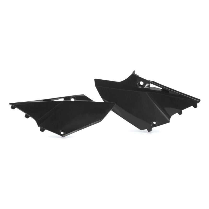 0017872.090 PORTANUMERO LATERALI 090 - Nero YAMAHA YZ 250 2015-2021 Acerbis