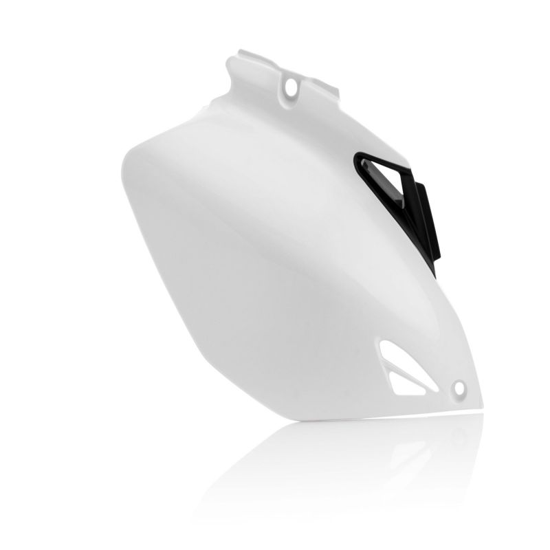 0009139.030 PORTANUMERO LATERALI 030 - Bianco YAMAHA YZ 450 F 2006-2009 Acerbis