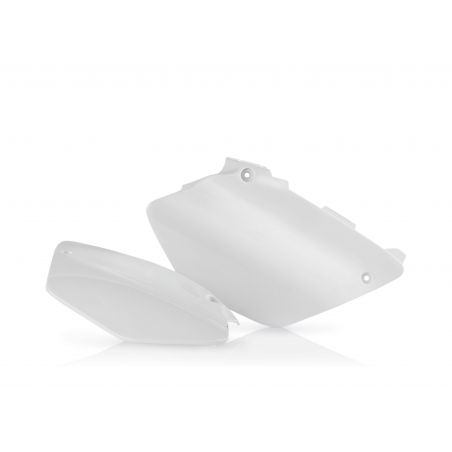 0010263.030 PORTANUMERO LATERALI 030 - Bianco YAMAHA WR 125 2T 2006-2014 Acerbis