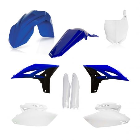 0013983.553 FULL PLASTIC KIT PER YAMAHA 553 - Originale YAMAHA YZ 250 F 2010-2013 Acerbis