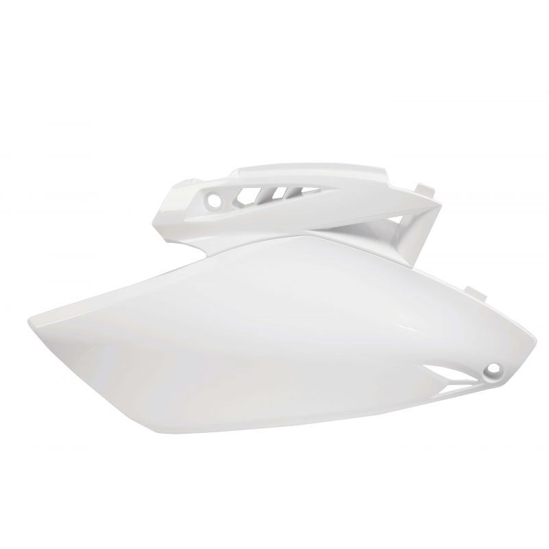 0013761.030 PORTANUMERO LATERALI 030 - Bianco YAMAHA YZ 250 F 2010-2013 Acerbis