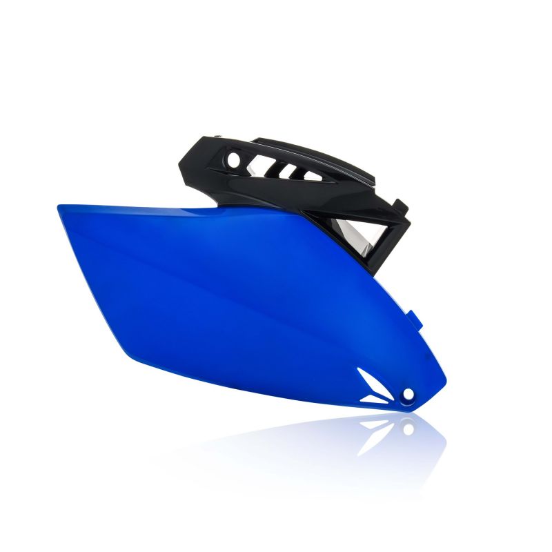 0013761.040 PORTANUMERO LATERALI 040 - Blu YAMAHA YZ 250 F 2010-2013 Acerbis