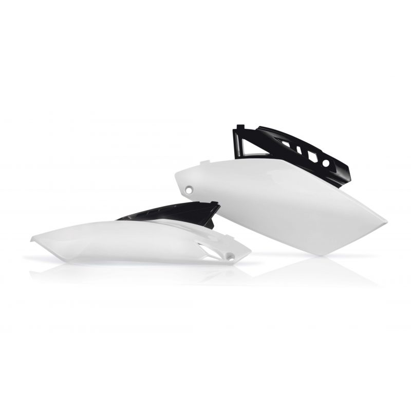 0013761.237 PORTANUMERO LATERALI 237 - Bianco/Nero YAMAHA YZ 250 F 2010-2013 Acerbis