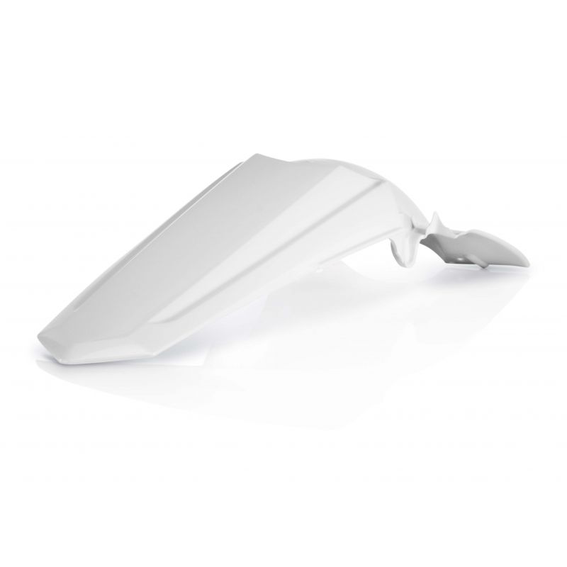 0013762.030 PARAFANGO POSTERIORE 030 - Bianco YAMAHA YZ 250 F 2010-2013 Acerbis