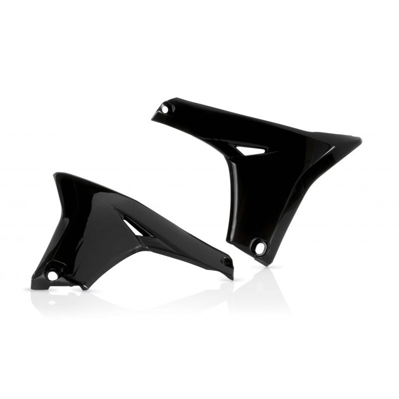 0013771.090 SPOILER RADIATORI 090 - Nero YAMAHA YZ 450 F 2010-2013 Acerbis