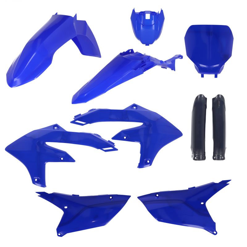 0025468.553 FULL PLASTIC KIT PER YAMAHA 553 - Originale YAMAHA YZ 450 FX 2023-2024 Acerbis