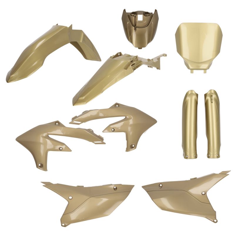 0025468.336 FULL PLASTIC KIT PER YAMAHA 336 - Oro/Oro YAMAHA YZ 450 F 2023-2024 Acerbis
