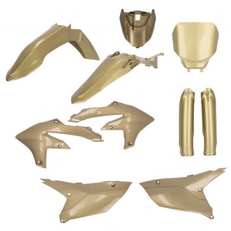 0025468.336 FULL PLASTIC KIT PER YAMAHA 336 - Oro/Oro YAMAHA YZ 450 FX 2023-2024 Acerbis