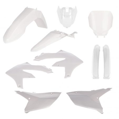 0025468.030 FULL PLASTIC KIT PER YAMAHA 030 - Bianco YAMAHA YZ 250 F 2024 Acerbis