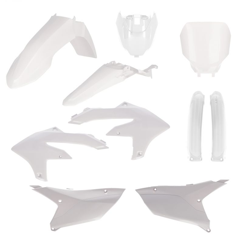 0025468.030 FULL PLASTIC KIT PER YAMAHA 030 - Bianco YAMAHA YZ 450 F 2023-2024 Acerbis