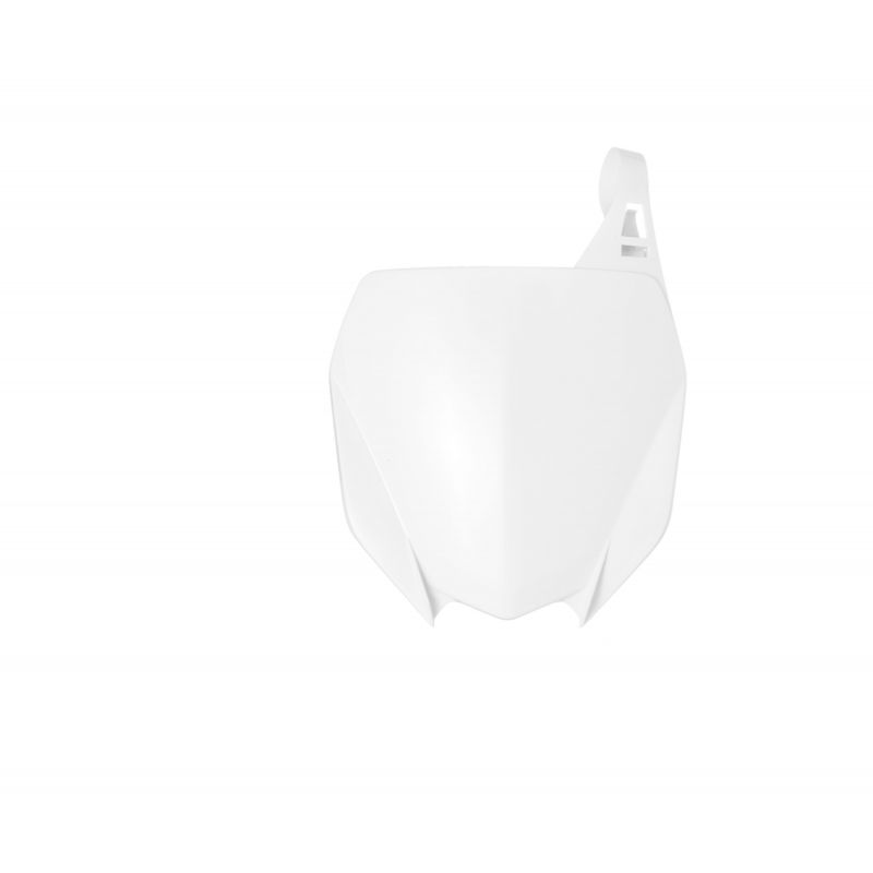 0022955.030 TABELLA PORTA NUMERO 030 - Bianco YAMAHA YZ 450 FX 2019-2022 Acerbis
