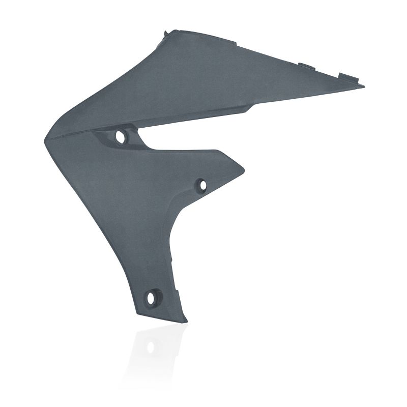 0022956.072 SPOILER RADIATORI 072 - grigio metallico YAMAHA YZ 250 FX 2019-2024 Acerbis