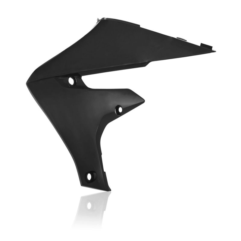 0022956.090 SPOILER RADIATORI 090 - Nero YAMAHA WR 250 F 2020-2024 Acerbis