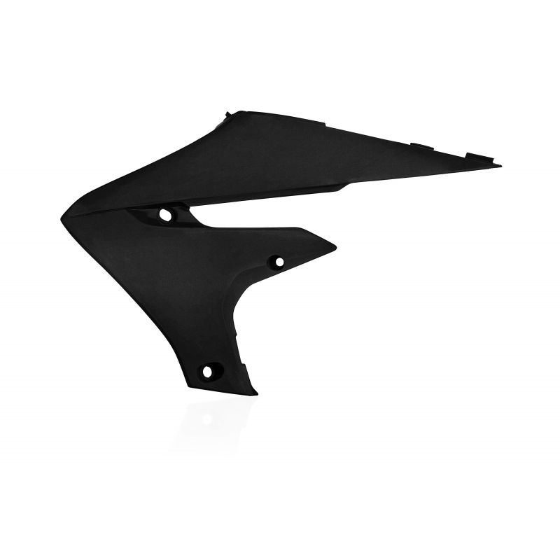 0022956.092 SPOILER RADIATORI 092 - nero metallico YAMAHA YZ 250 FX 2019-2024 Acerbis