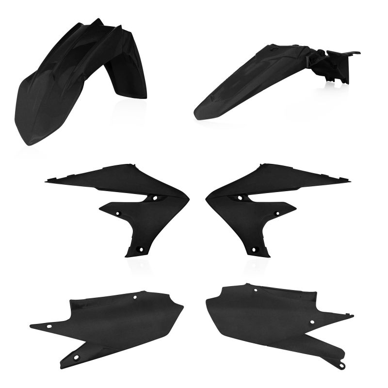 0022961.092 KIT PLASTICHE 092 - nero metallico YAMAHA YZ 250 FX 2019-2024 Acerbis