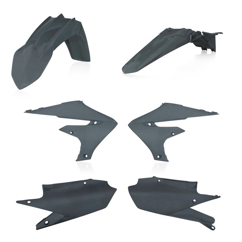 0022961.072 KIT PLASTICHE 072 - grigio metallico YAMAHA YZ 450 FX 2019-2022 Acerbis
