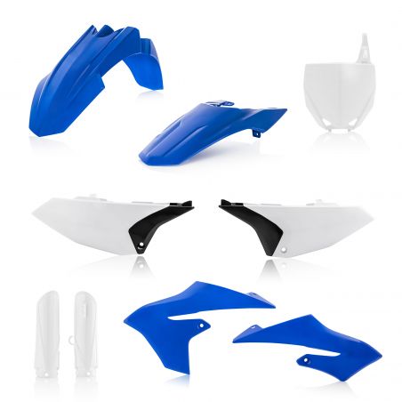 0023526.553 FULL PLASTIC KIT PER YAMAHA 553 - Originale YAMAHA YZ 65 2018-2024 Acerbis