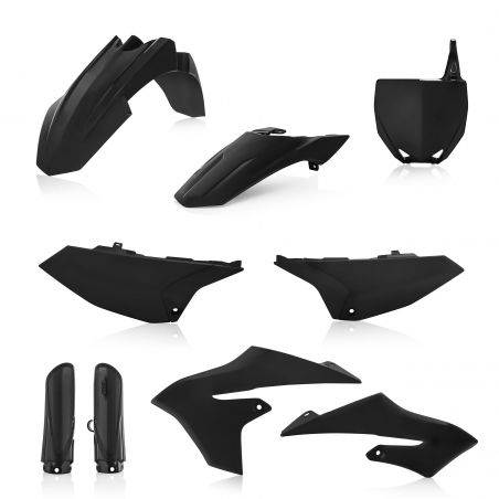 0023526.090 FULL PLASTIC KIT PER YAMAHA 090 - Nero YAMAHA YZ 65 2018-2024 Acerbis