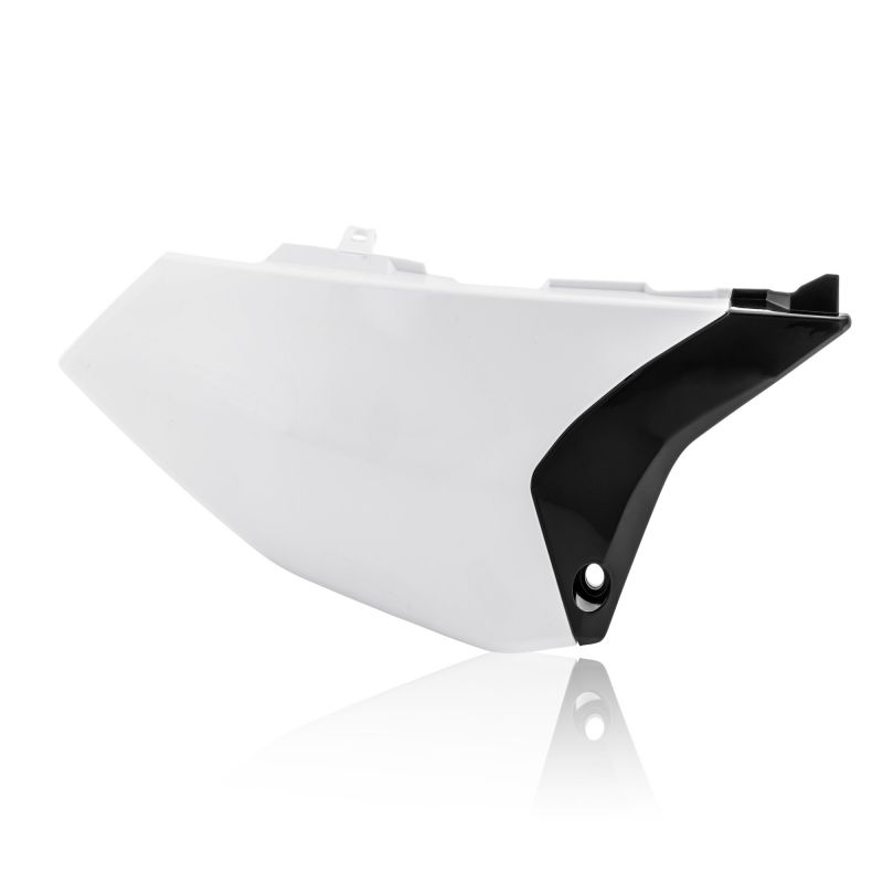 PORTANUMERO LATERALI 237 - Bianco/Nero YAMAHA YZ 65 2018-2024