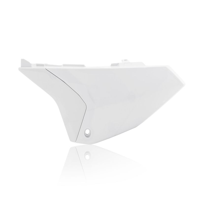 0023532.030 PORTANUMERO LATERALI 030 - Bianco YAMAHA YZ 65 2018-2024 Acerbis