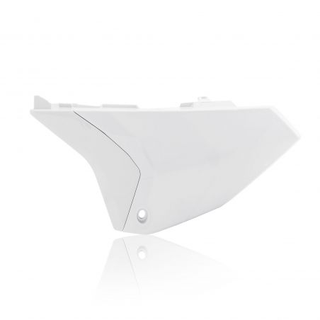 0023532.030 PORTANUMERO LATERALI 030 - Bianco YAMAHA YZ 65 2018-2024 Acerbis