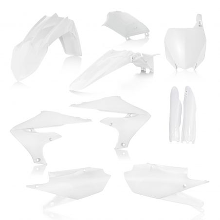 0023631.030 FULL PLASTIC KIT PER YAMAHA 030 - Bianco YAMAHA YZ 450 F 2018-2022 Acerbis