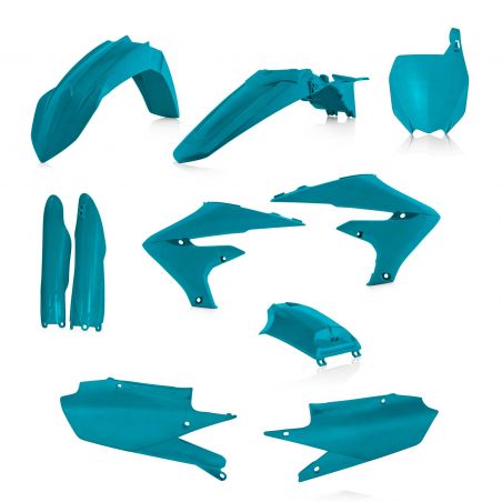 0023631.132 FULL PLASTIC KIT PER YAMAHA 132 - verde 3 YAMAHA YZ 250 F 2019-2023 Acerbis