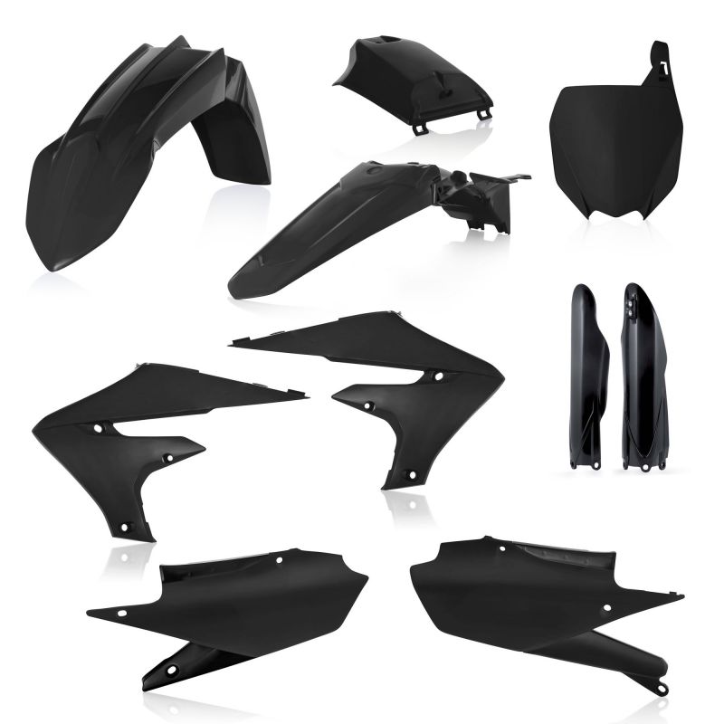 0023631.090 FULL PLASTIC KIT PER YAMAHA 090 - Nero YAMAHA YZ 250 F 2019-2023 Acerbis