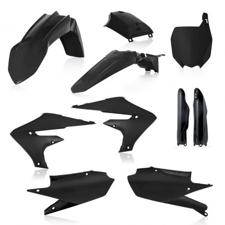 0023631.090 FULL PLASTIC KIT PER YAMAHA 090 - Nero YAMAHA YZ 250 F 2019-2023 Acerbis