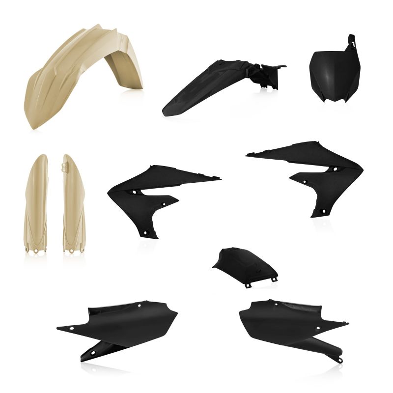0023631.083 FULL PLASTIC KIT PER YAMAHA 083 - Sabbia YAMAHA YZ 450 F 2018-2022 Acerbis