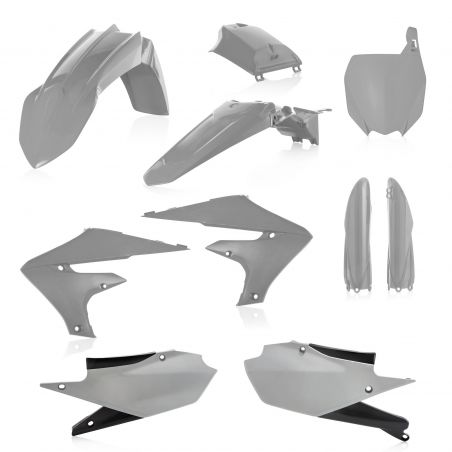 0023631.070 FULL PLASTIC KIT PER YAMAHA 070 - Grigio YAMAHA YZ 450 FX 2019-2022 Acerbis
