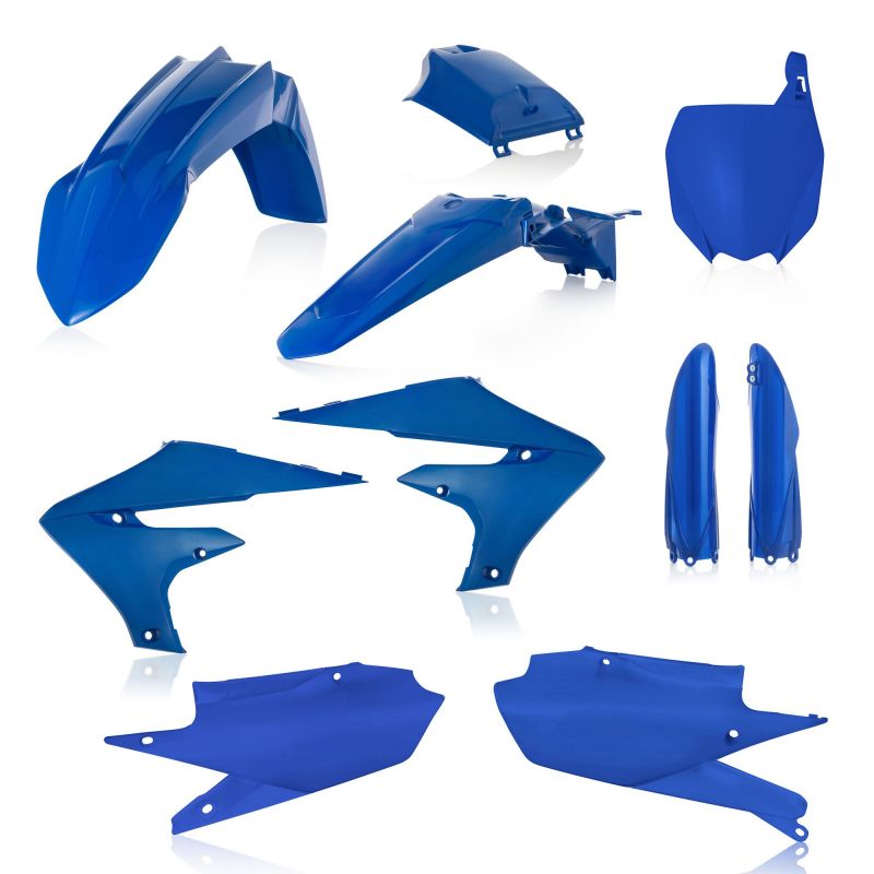 0023631.040 FULL PLASTIC KIT PER YAMAHA 040 - Blu YAMAHA YZ 450 FX 2019-2022 Acerbis