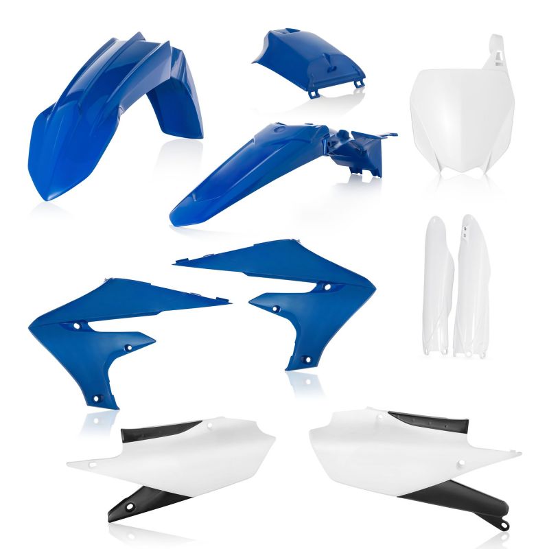 0023631.553 FULL PLASTIC KIT PER YAMAHA 553 - Originale YAMAHA YZ 450 F 2018-2022 Acerbis