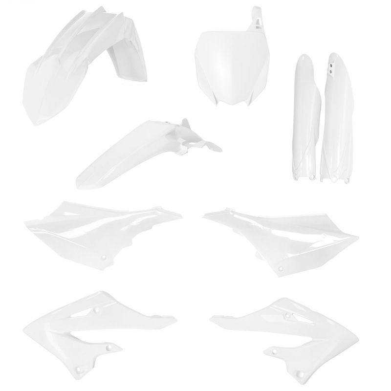 0024929.030 FULL PLASTIC KIT PER YAMAHA 030 - Bianco YAMAHA YZ 250 2022-2024 Acerbis