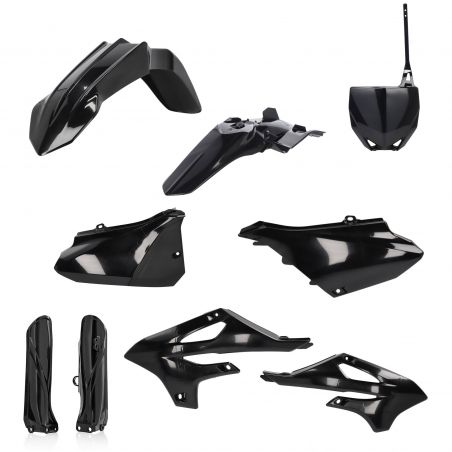 0024930.090 FULL PLASTIC KIT PER YAMAHA 090 - Nero YAMAHA YZ 85 2022-2024 Acerbis