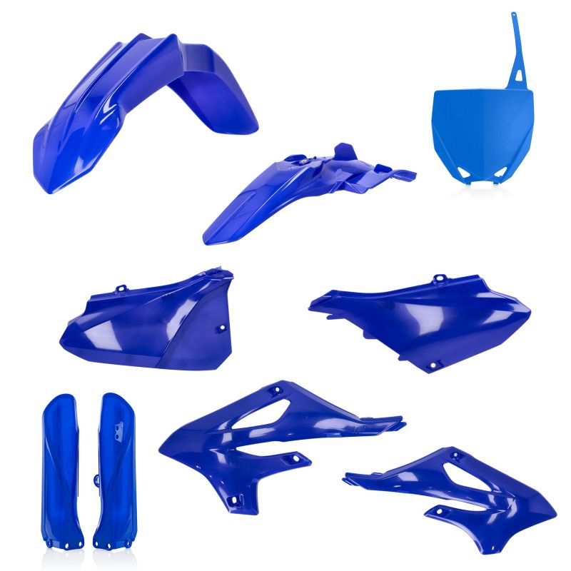 0024930.040 FULL PLASTIC KIT PER YAMAHA 040 - Blu YAMAHA YZ 85 2022-2024 Acerbis
