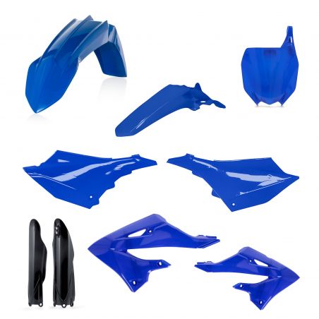 0024929.553 FULL PLASTIC KIT PER YAMAHA 553 - Originale YAMAHA YZ 125 2022-2024 Acerbis