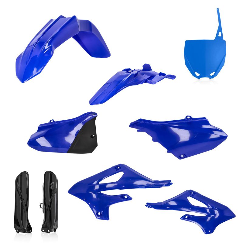 0024930.553 FULL PLASTIC KIT PER YAMAHA 553 - Originale YAMAHA YZ 85 2022-2024 Acerbis