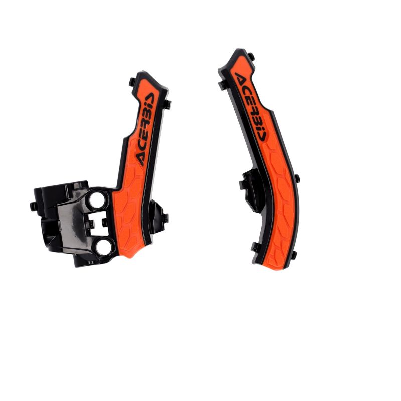 0025333.313 PARATELAIO X-GRIP 313 - Nero/Arancio GAS GAS MC 50 2021-2023 Acerbis